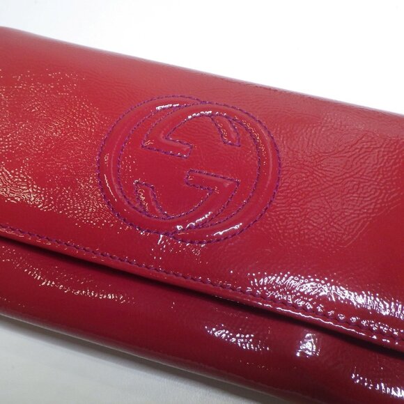 Gucci Soho GG Leather Continental Wallet - Picture 7 of 12